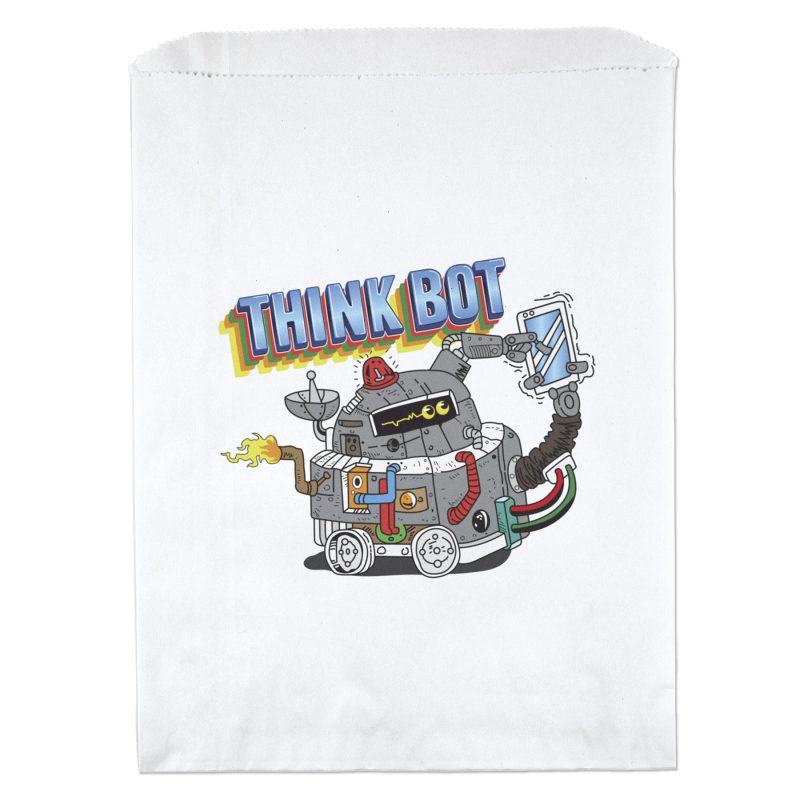 Custom 10W x 13H Merchandise Bag - Dynamic Color