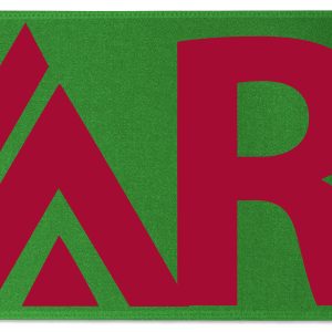 Custom 12" Badge Satin Ribbon - 100yd Roll - Brilliance - Matte Finish