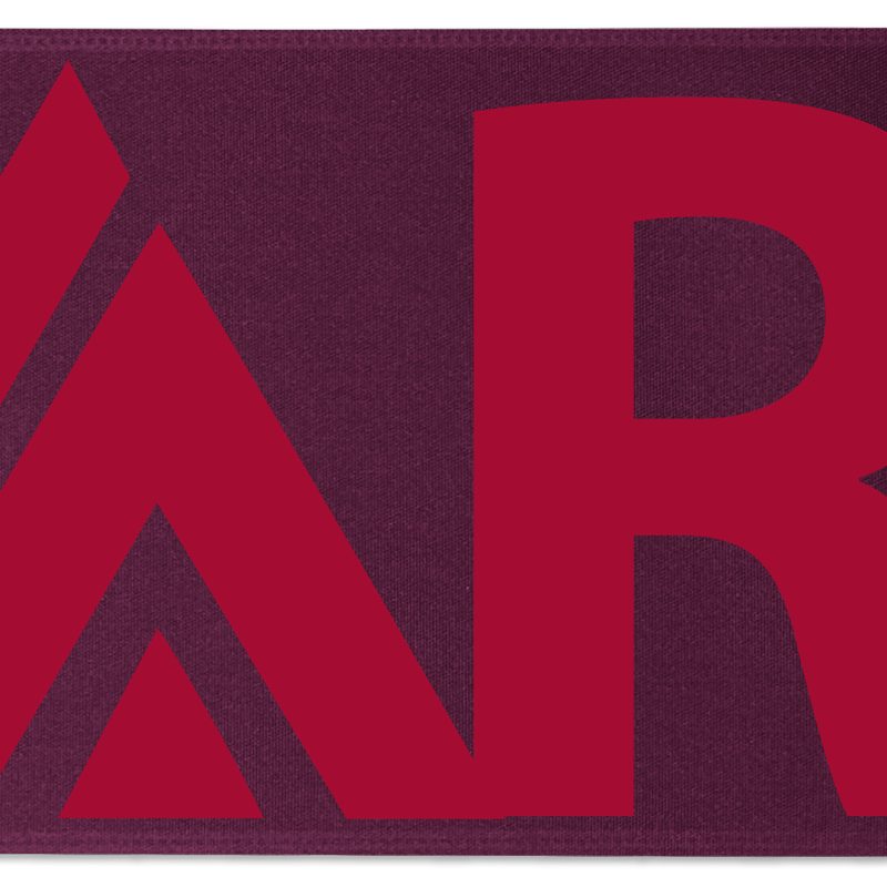 Custom 12" Badge Satin Ribbon - 50yd Roll - Brilliance - Matte Finish - 2