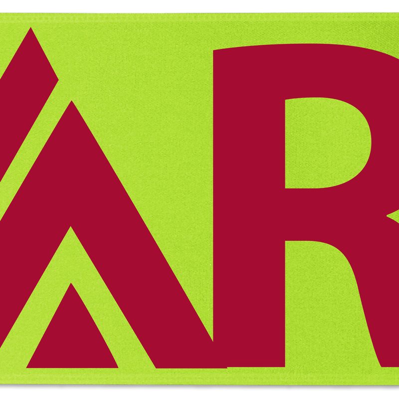 Custom 12" Badge Satin Ribbon - 50yd Roll - Brilliance - Matte Finish - 8