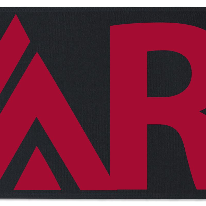 Custom 12" Badge Satin Ribbon - 50yd Roll - Brilliance - Matte Finish