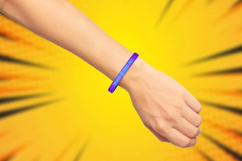 Custom 1/2" Headliner Elastic Bracelet - 1