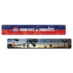 Custom 12" Ruler Tag 12-1/4"W x 1-13/16"H