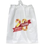 Custom 12W x 15H x 3 Poly-Draw Bag - Dynamic Color - 2