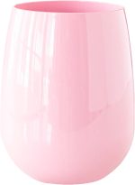 Custom 12oz Colored Stemless Wine Glass - 9