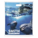 Custom 15W x 18H x 4 Die Cut Bag - Digital Full Color