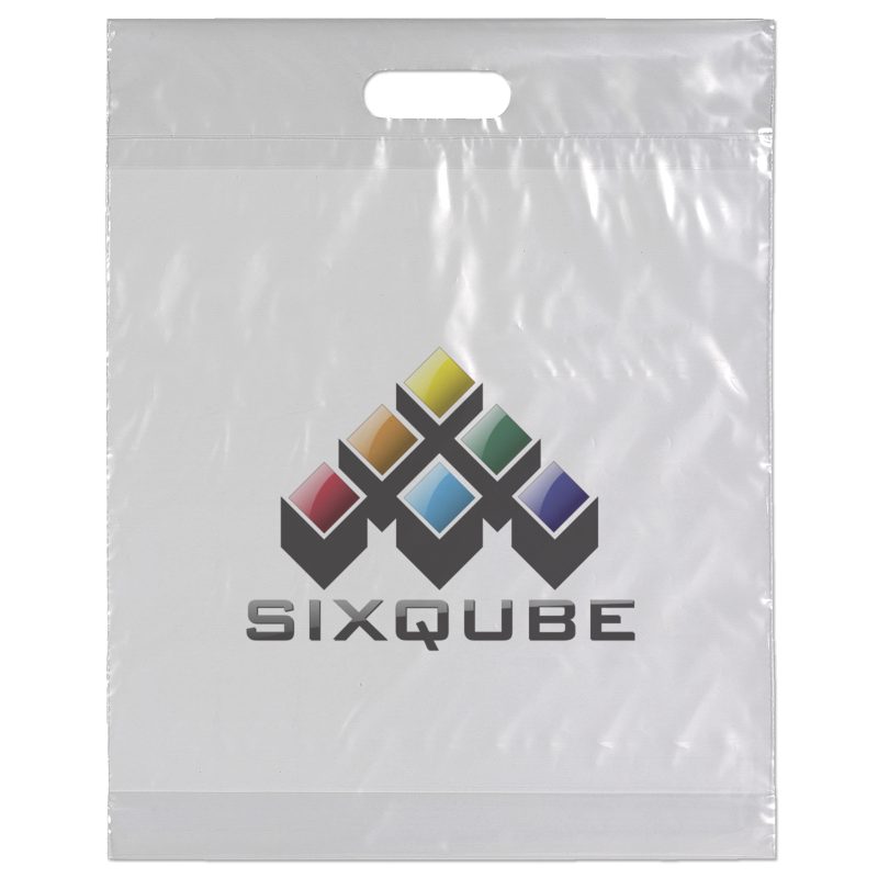 Custom 15W x 19H x 3 Die Cut Handle Bag - Dynamic Color - 4