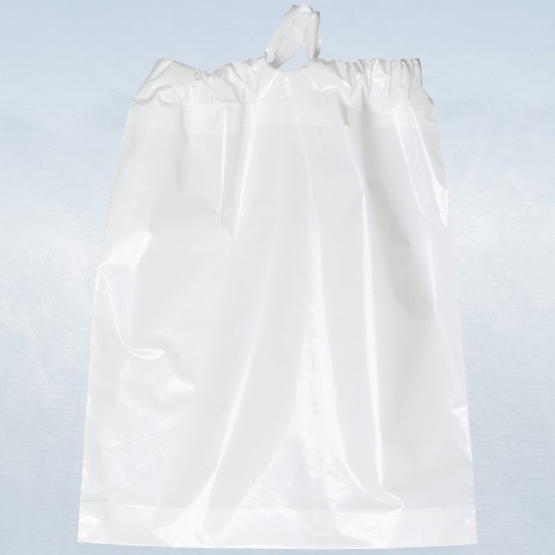 Custom 15W x 19H x 3 Poly-Draw Bag - Flexo Ink Print - 2