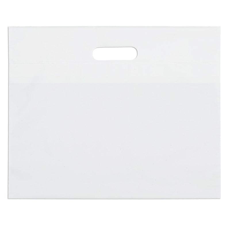 Custom 16W x 13H Die Cut Handle Bag - Flexo Ink Print - 1
