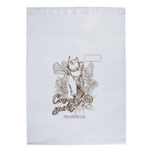 Custom 19W x 24H Plastic Mailer - Flexo Ink Print
