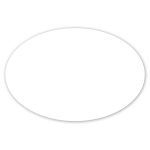 Custom 2 X 3" Oval Repositionable Label - 1