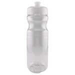 Custom 24 Oz. Colored Bike Bottle w/Push Pull Cap - 3