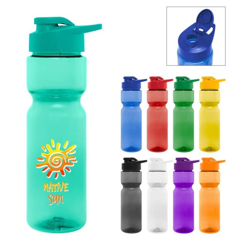 Custom 28 Oz. Full Color Clutch Bottle