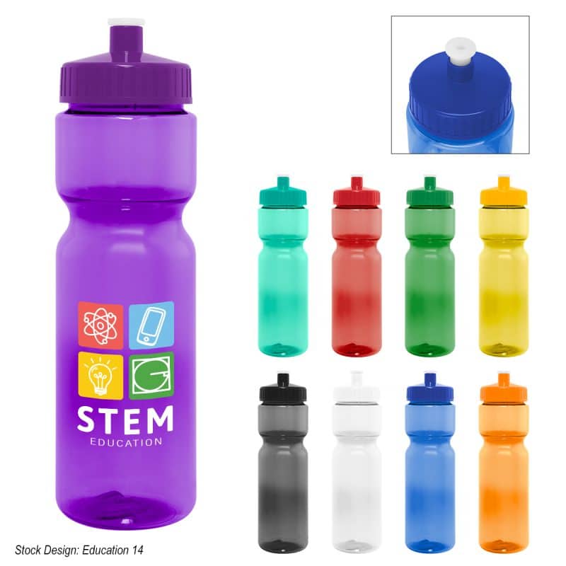 Custom 28 Oz. Full Color Pace Bottle