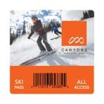 Custom 3 1/2" X 3 1/2" Plastic Identification Badge - 3
