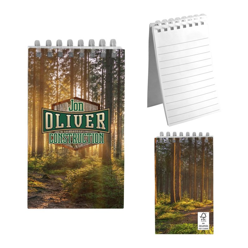 Custom 3" X 5" Soft Spiral Notebook