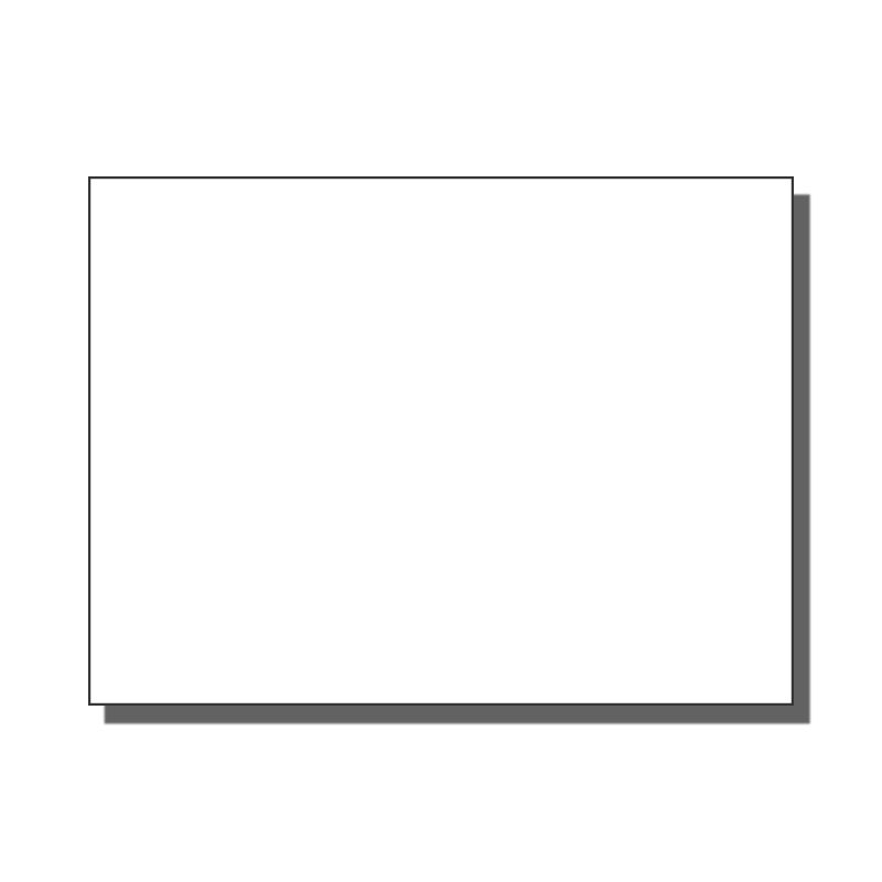 Custom 3" x 4" Stock Rectangle Magnet 20 Mil - 1