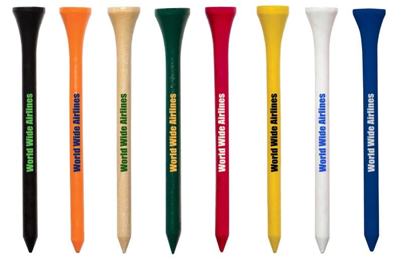 Custom 4-1 Golf Tee Packet - 3-1/4" Tee - 1