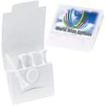 Custom 4-1 Golf Tee Packet - Value Pak ? 2-1/8 tees
