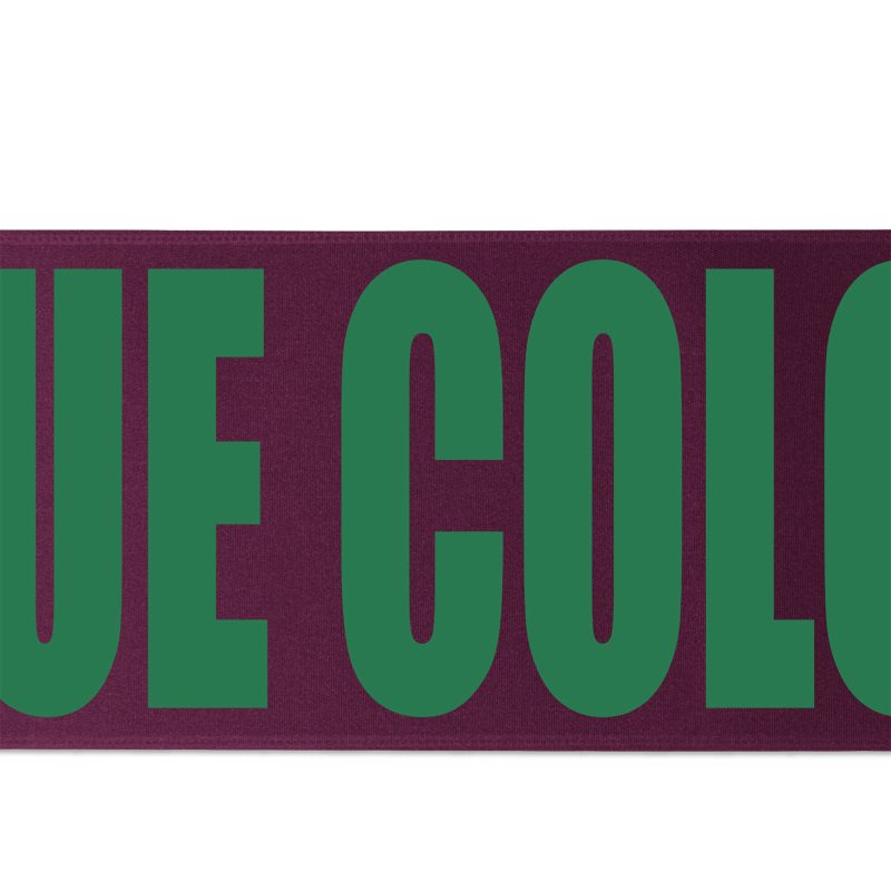 Custom 4" Badge Satin Ribbon - 100yrd Roll - Brilliance - Matte Finish - 3