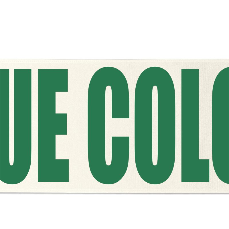 Custom 4" Badge Satin Ribbon - 100yrd Roll - Brilliance - Matte Finish - 5