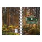 Custom 4" X 6" Soft Spiral Notebook - 2