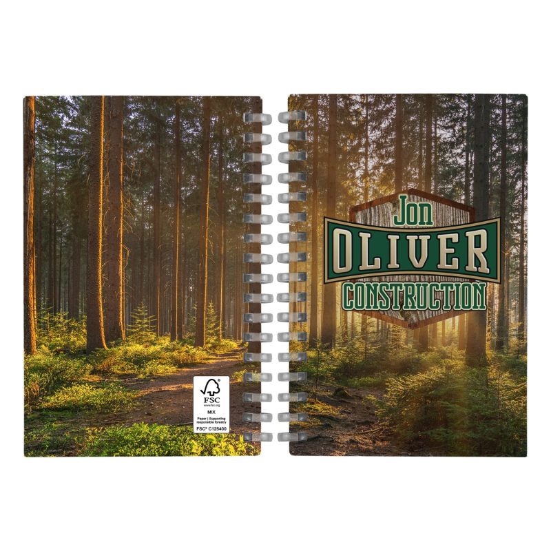 Custom 4" X 6" Soft Spiral Notebook - 2