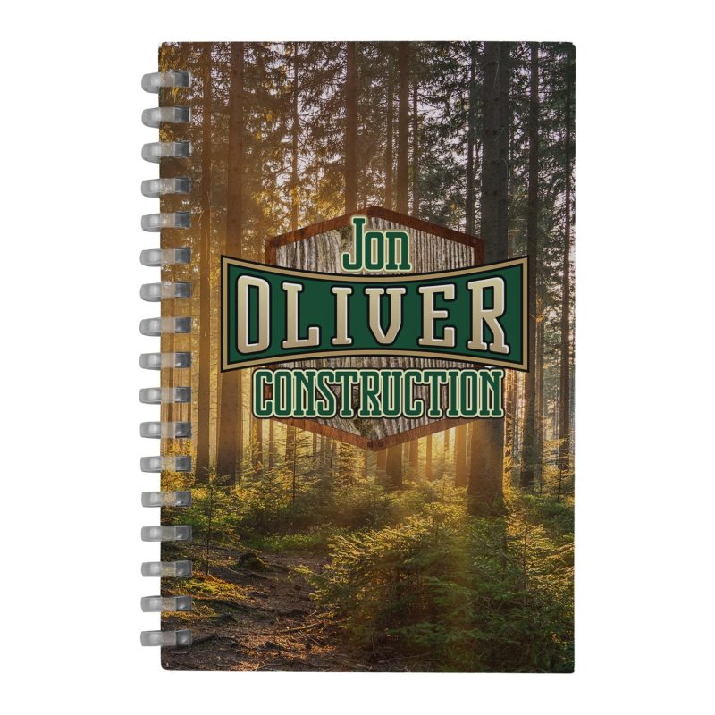 Custom 4" X 6" Soft Spiral Notebook - 5