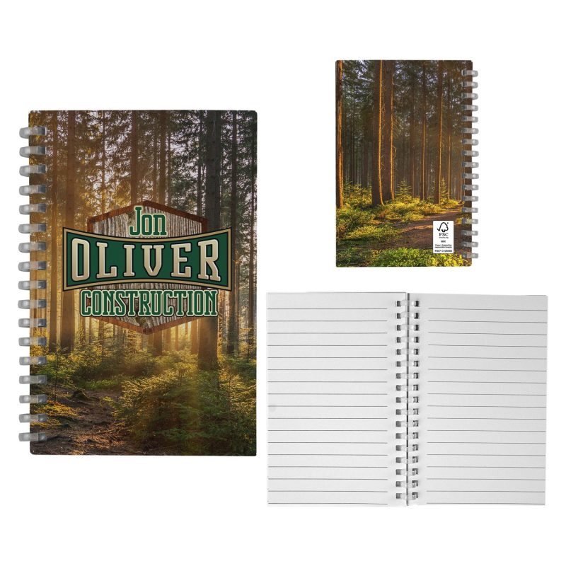 Custom 4" X 6" Soft Spiral Notebook