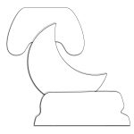 Custom 46 Sq. Inch Custom Indoor Magnet 20 Mil - 1