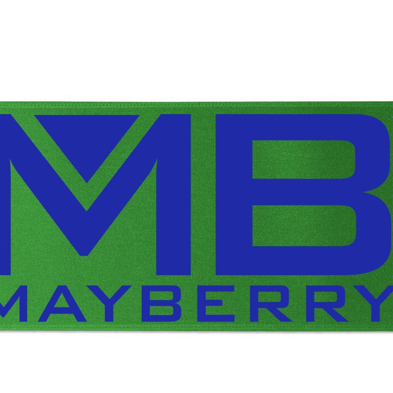 Custom 5" Badge Satin Ribbon - 25yd Roll - Brilliance - Matte Finish - 6
