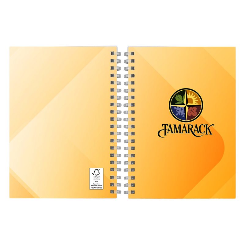 Custom 5" X 7" Soft Spiral Notebook - 2