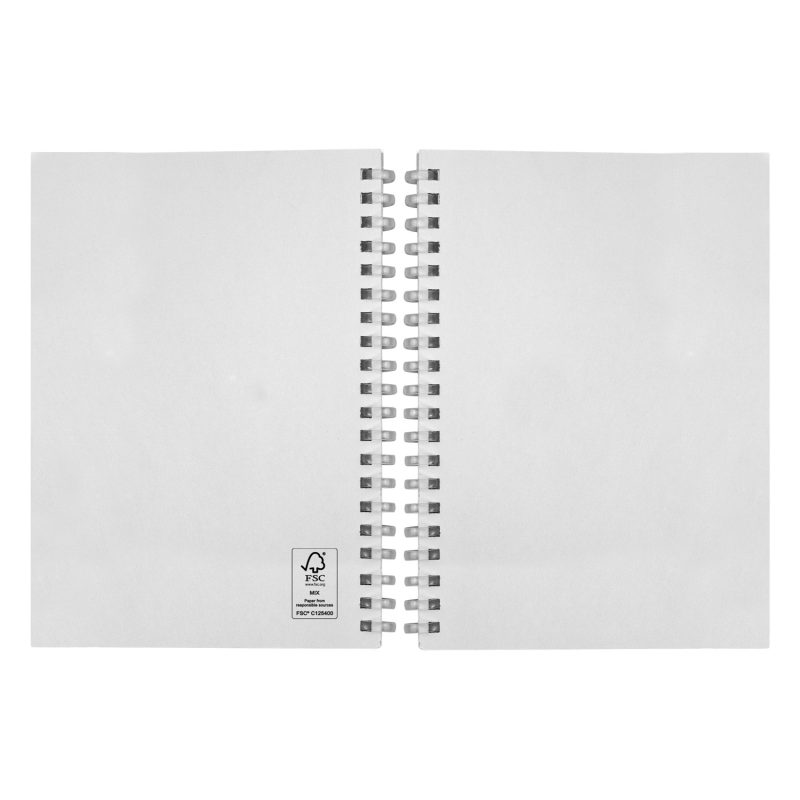 Custom 5" X 7" Soft Spiral Notebook - 3