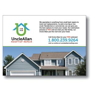 Custom 5" x 7" Stock Rectangle Magnet 30 Mil