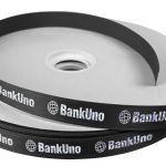 Custom 5/8" Badge Satin Ribbon - 100yrd Roll - Foil Print