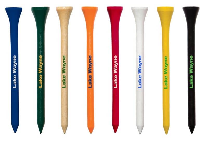 Custom 6-2 Golf Tee Packet - 3-1/4" Tee - 1
