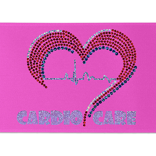 Custom 6" Badge Satin Ribbon - 100yd Roll - Sparkle - 3