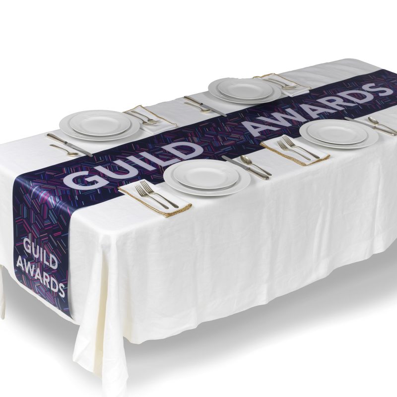 6Wx96L-Badge-Satin-Ribbon-Runner-Sublimation-DS50RIR0608 Custom 6Wx96L- Badge Satin Ribbon Runner - Sublimation