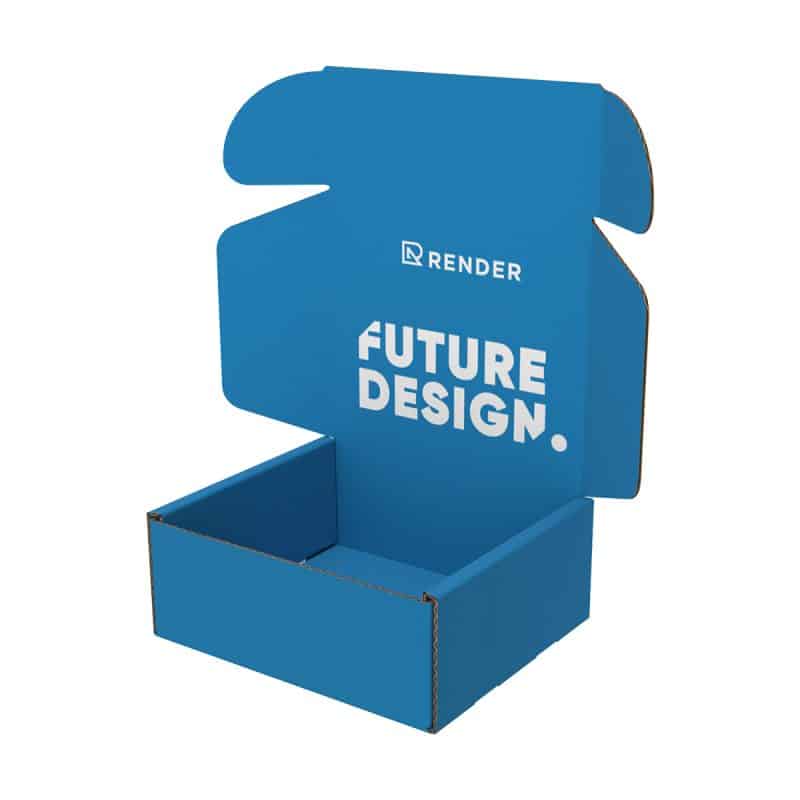 Custom 6x6 Full Color Mailer Box - 1