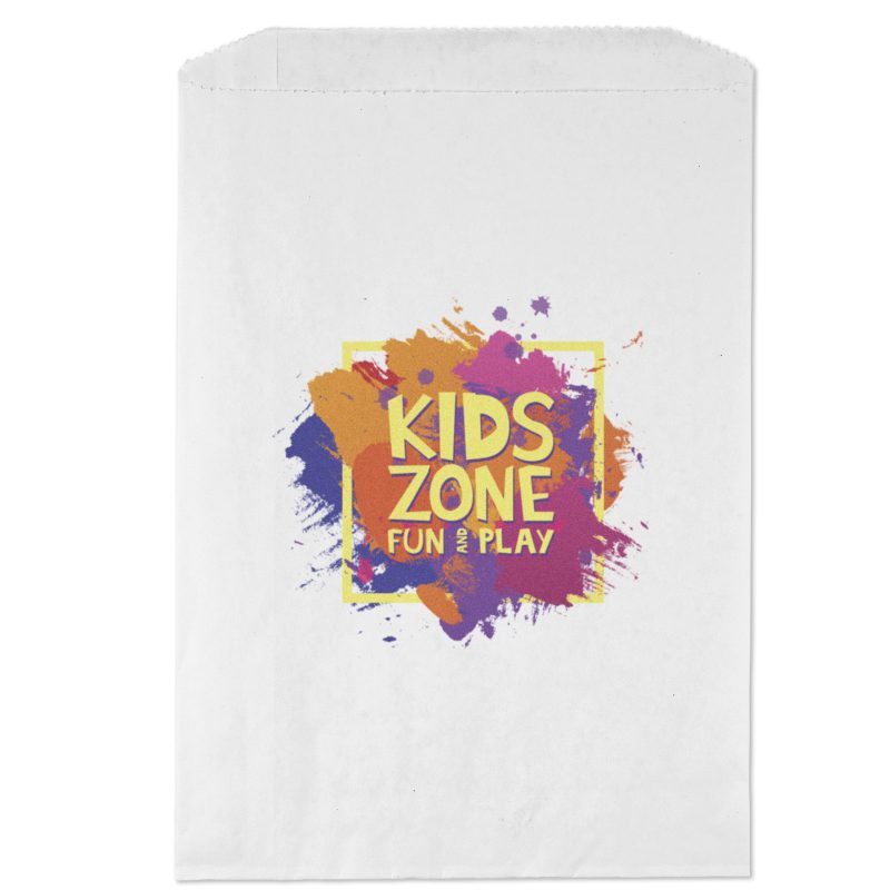 Custom 7 1/2W x 10 1/2H Merchandise Bag - Dynamic Color