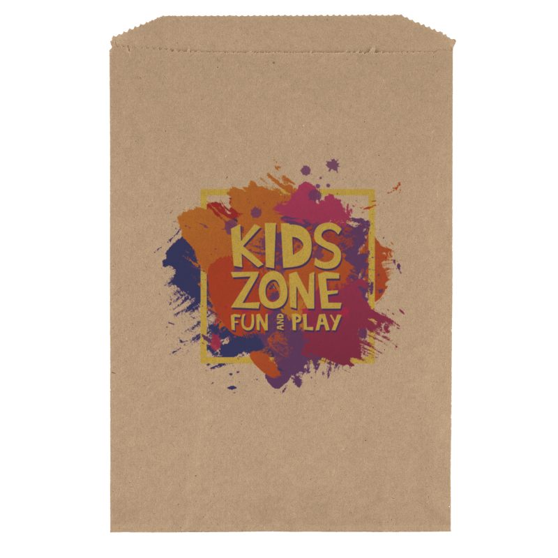 Custom 7 1/2W x 10 1/2H Merchandise Bag - Dynamic Color