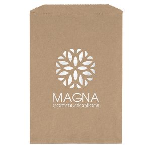 Custom 7 1/2W x 10 1/2H Merchandise Bag - Foil Print