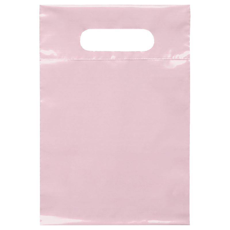 Custom 7W x 10½H Die Cut Handle Bag - Dynamic Color - 9