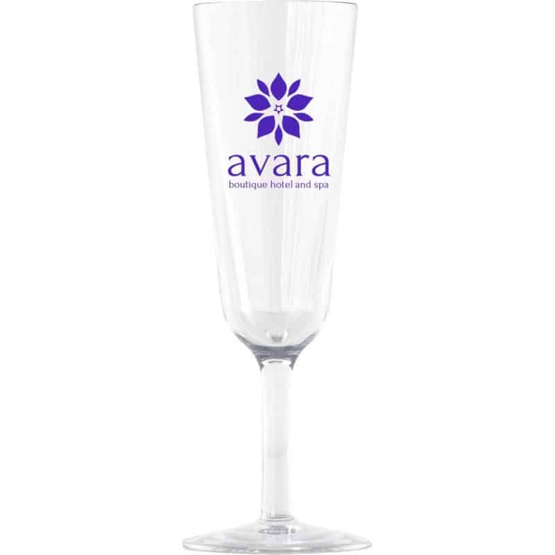 Custom 7oz Clear Champagne Flute - 2