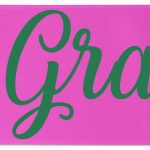 Custom 8" Badge Satin Ribbon - 50yd Roll - Brilliance - Matte Finish - 3