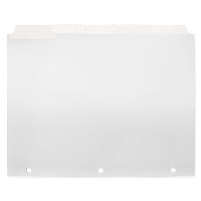 Custom 8260 Index Tab - 3