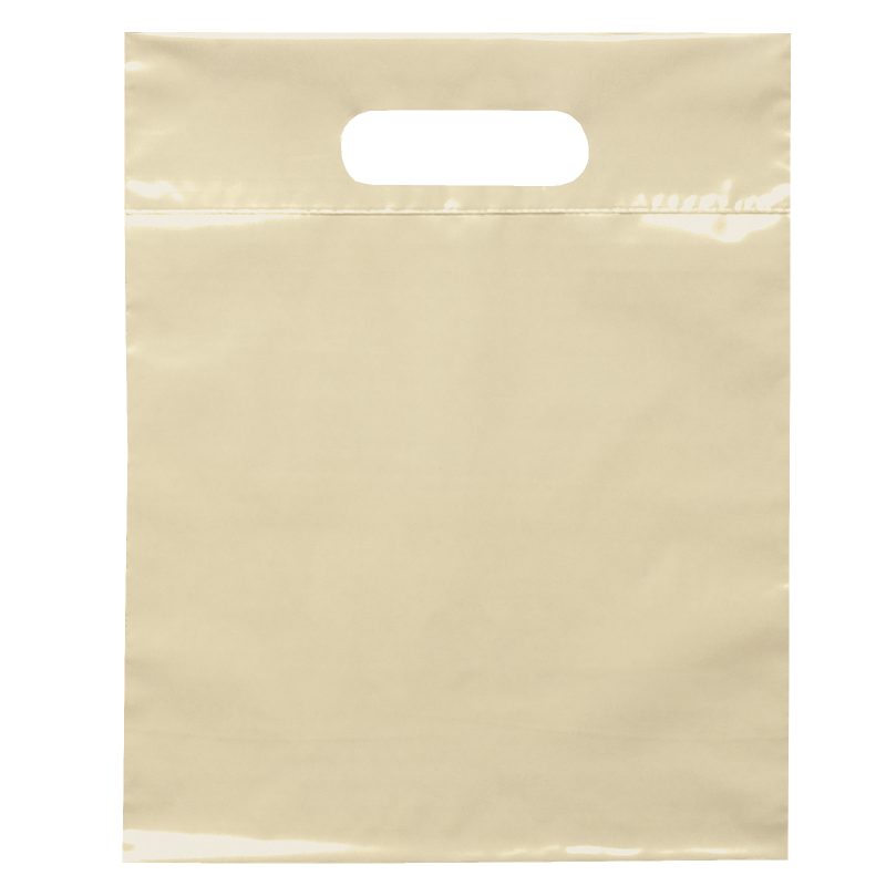 Custom 9 1/2W x 12H Die Cut Handle Bag - Dynamic Color - 1