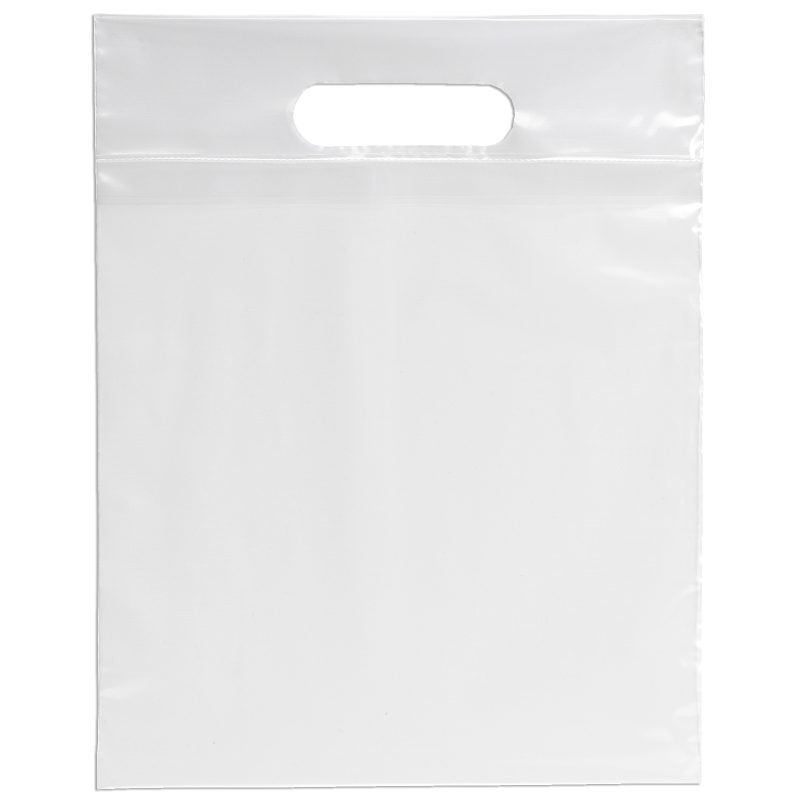 Custom 9 1/2W x 12H Die Cut Handle Bag - Dynamic Color - 7