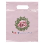 Custom 9 1/2W x 12H Die Cut Handle Bag - Dynamic Color - 8
