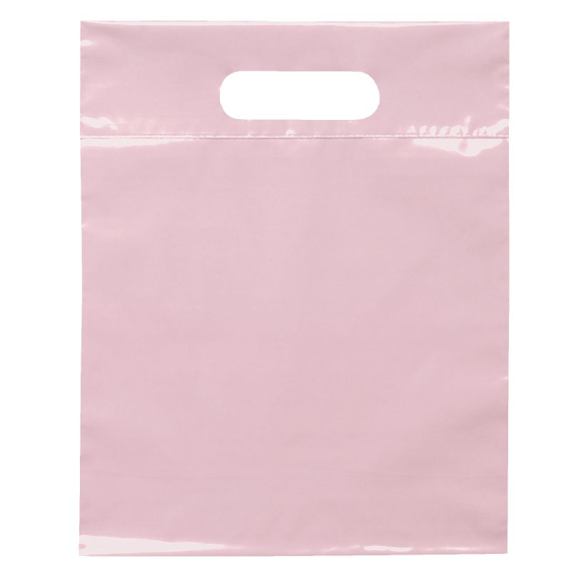 Custom 9 1/2W x 12H Die Cut Handle Bag - Dynamic Color - 9